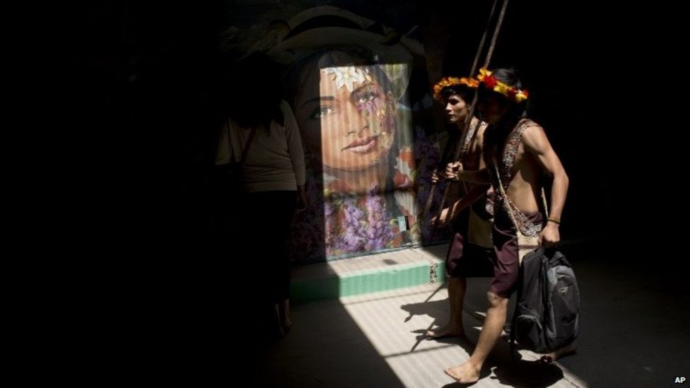 Amazon Culture Clash Over Brazil S Dams Bbc News