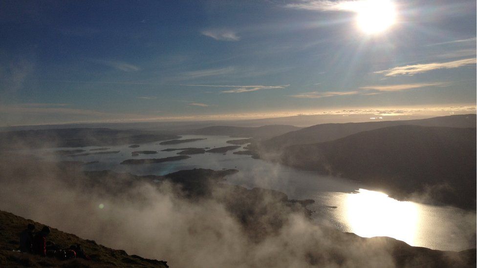 View from Ben Lomond