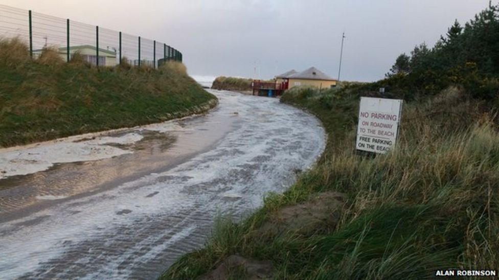 Weather: High winds alert as storm hits Northern Ireland - BBC News