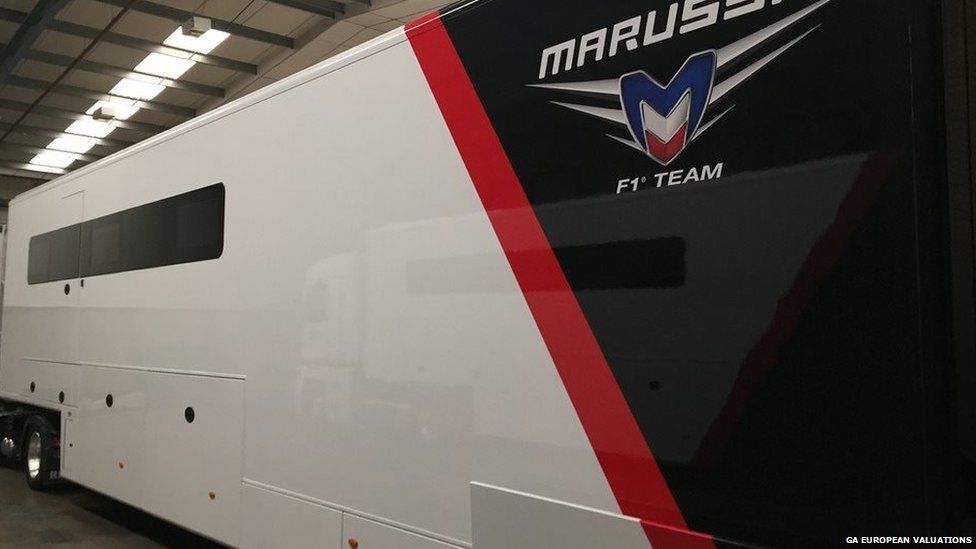 Marussia administration auction