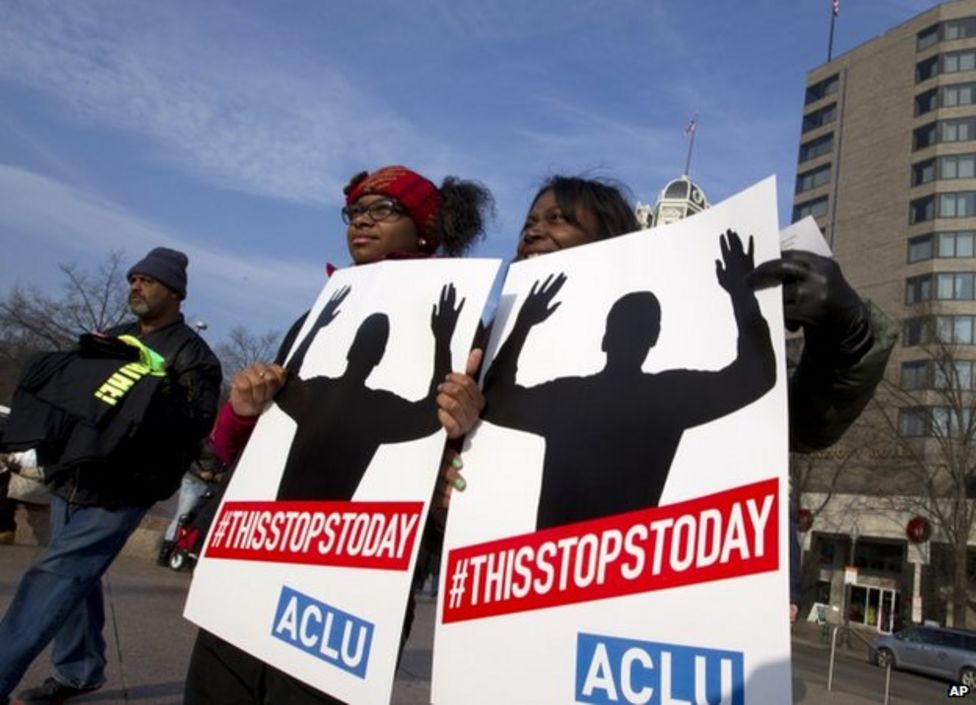 Washington March Civil Rights Protest Over Us Police Killings Bbc News