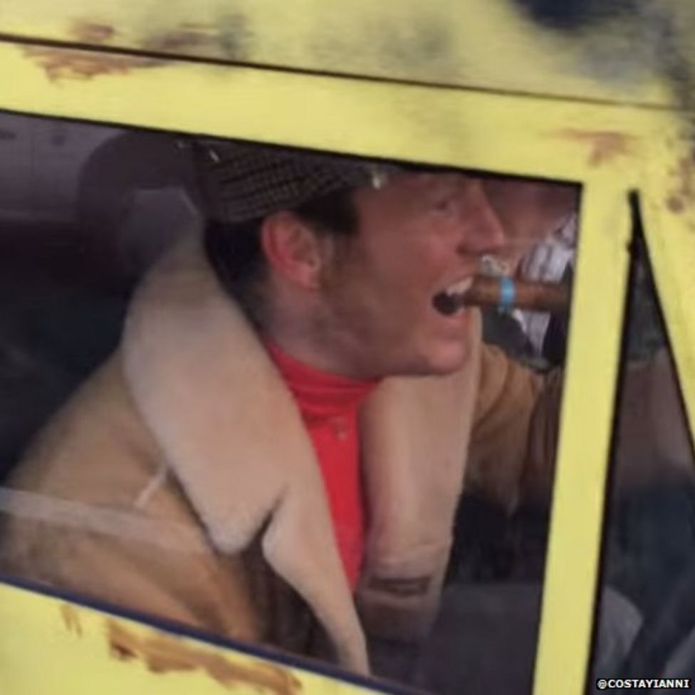 Fancy dress Del Boy prank gets over six million hits - BBC News