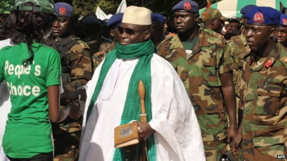 Gambia government denies coup plot against Yahya Jammeh - BBC News