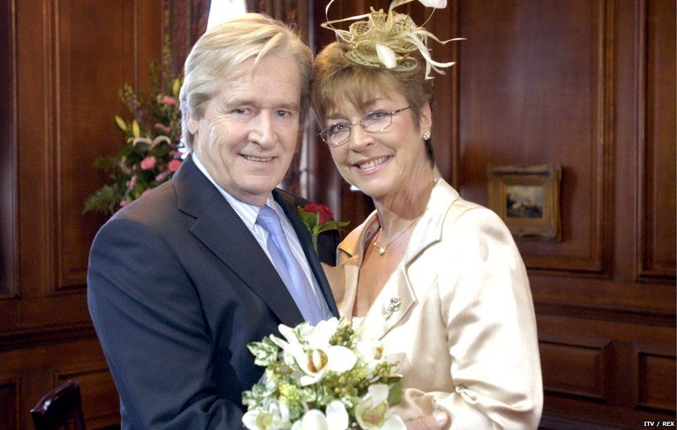 Ken and Deirdre get married in 2005