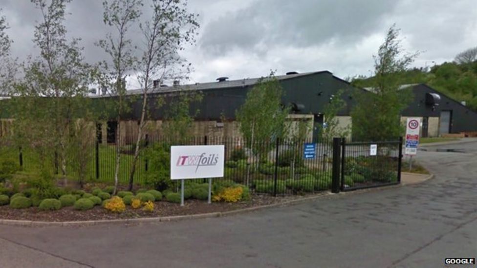 ITW Foils' Blaenavon factory set to shut with job losses BBC News