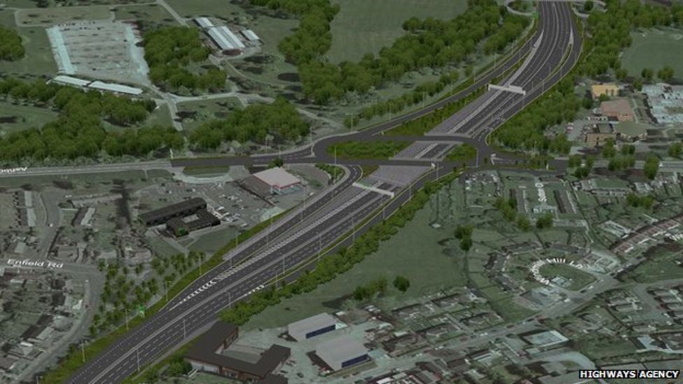 Derby A38 flyover plan consultation to start BBC News