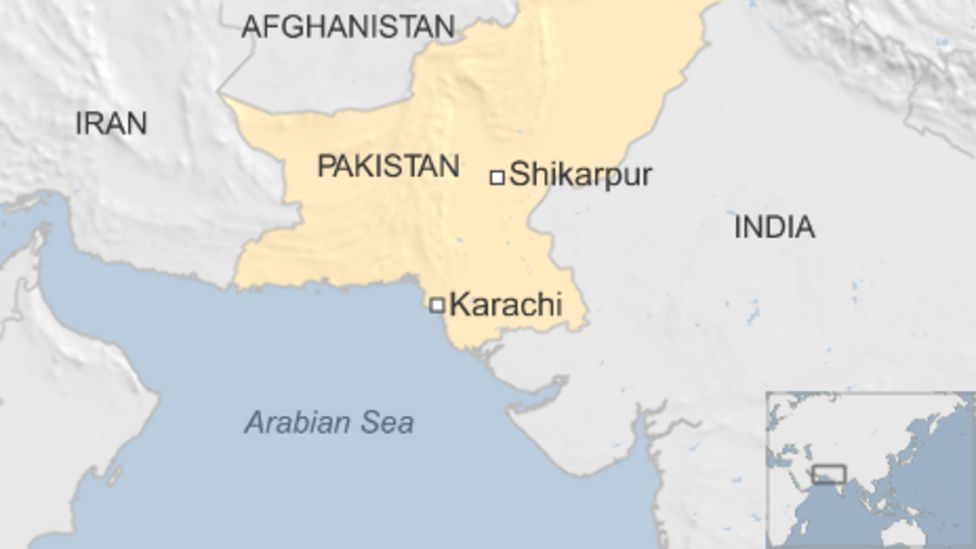 Pakistan Shia Mosque Blast In Shikarpur Kills Dozens Bbc News