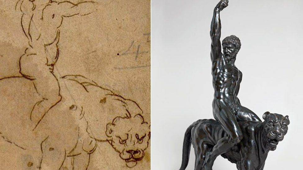 Michelangelo sketches
