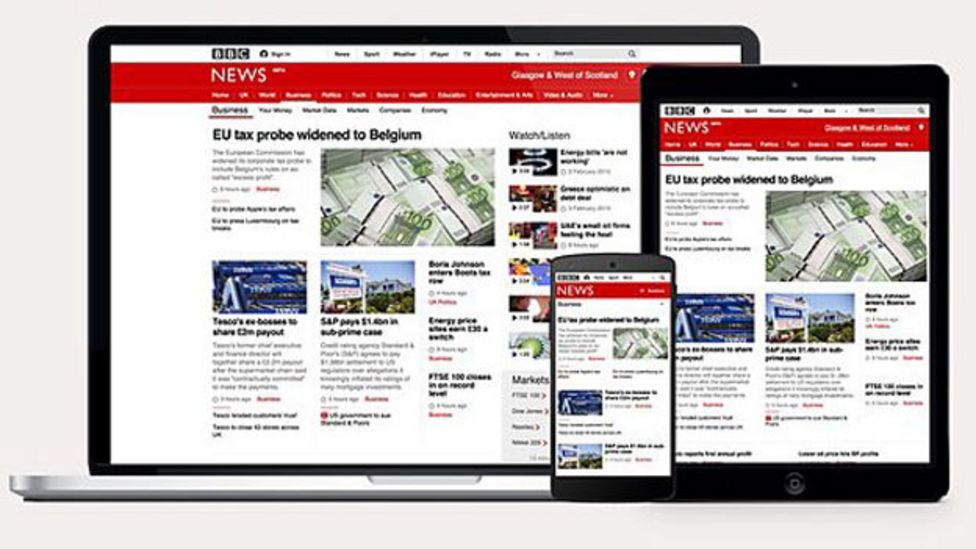 Update on new BBC News responsive site - BBC News