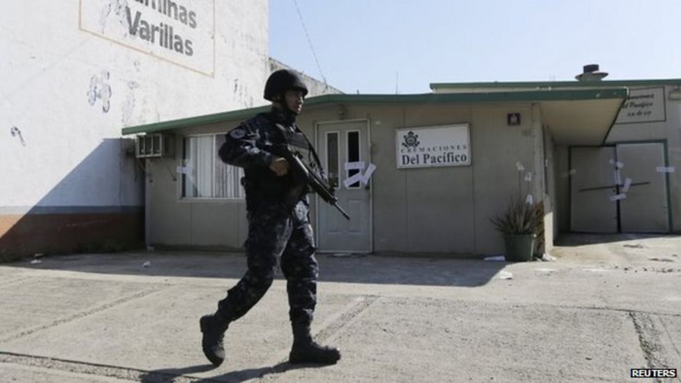 Mexico police find dozens of bodies in Acapulco - BBC News