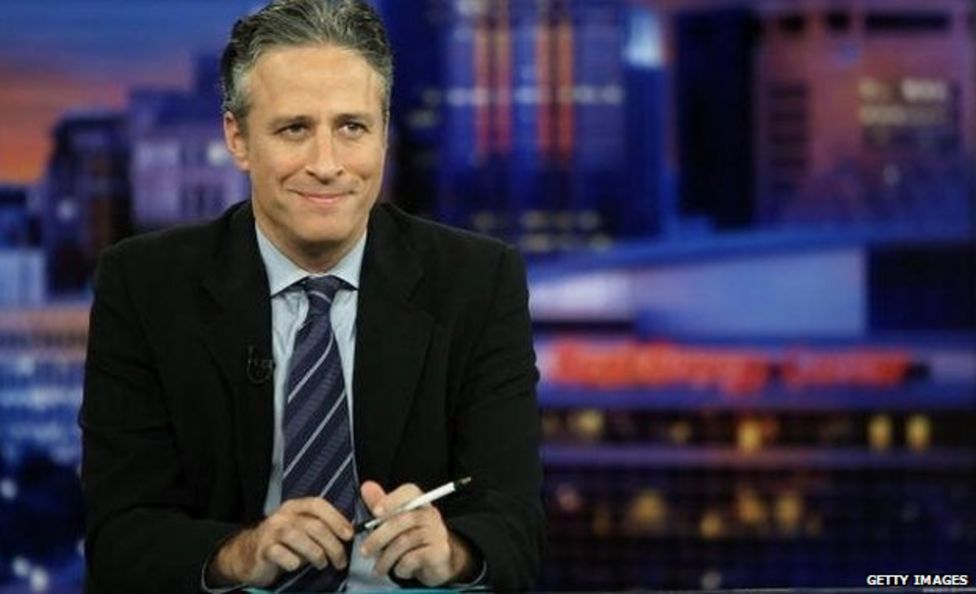 Jon Stewart's key Daily Show moments - BBC News