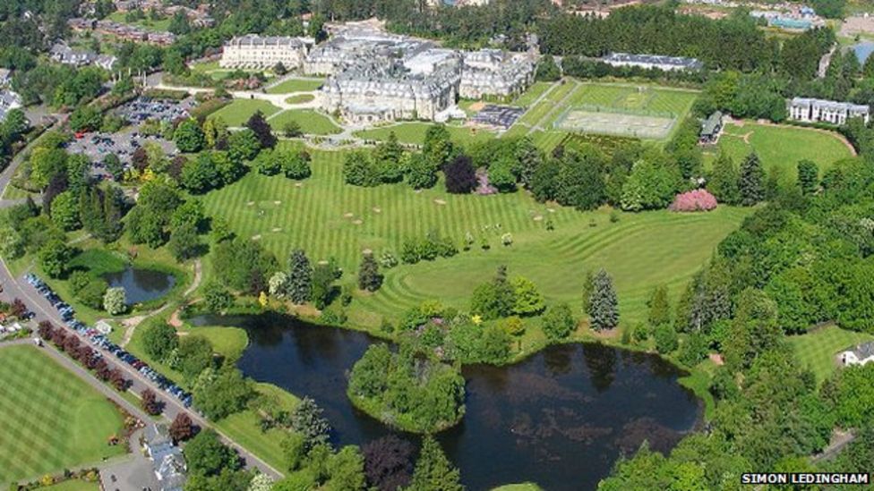 Gleneagles Hotel fears over Strathallan T in the Park plan BBC News