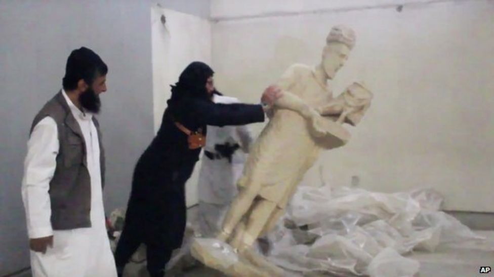 Looted Iraqi Museum in Baghdad reopens 12 years on BBC News