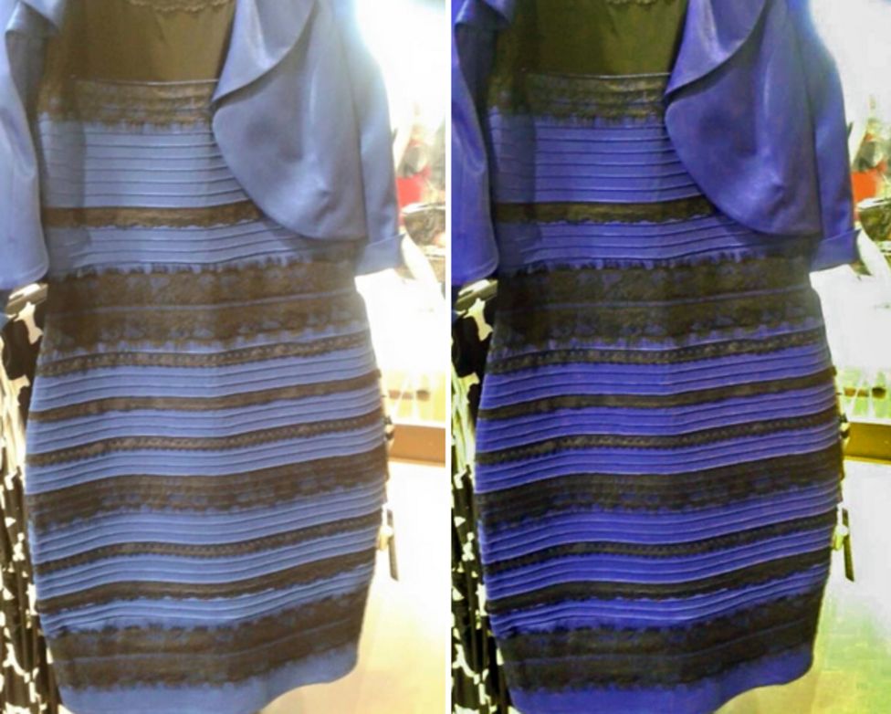 #TheDress - What's behind the white or blue debate? - BBC News