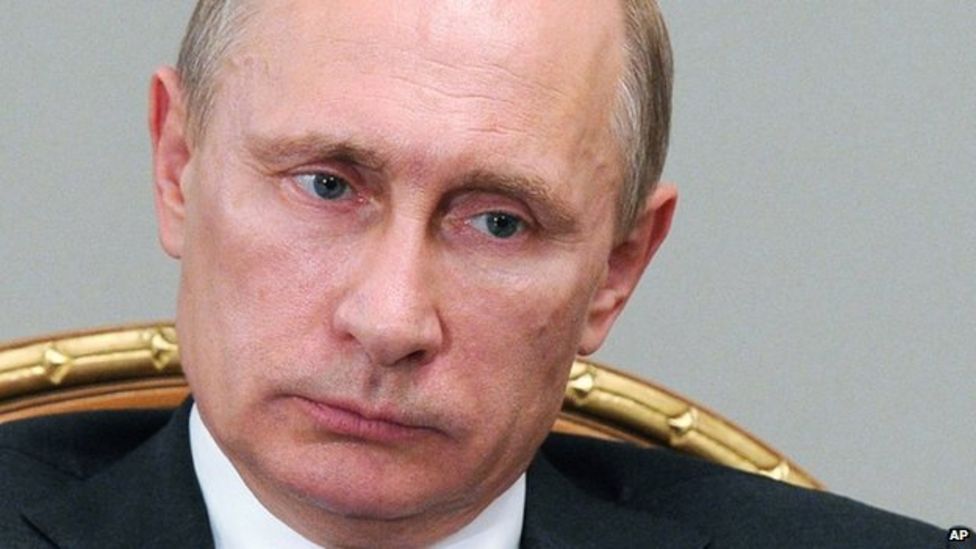 Russian President Putin Cuts Staffs Salaries By 10 Bbc News