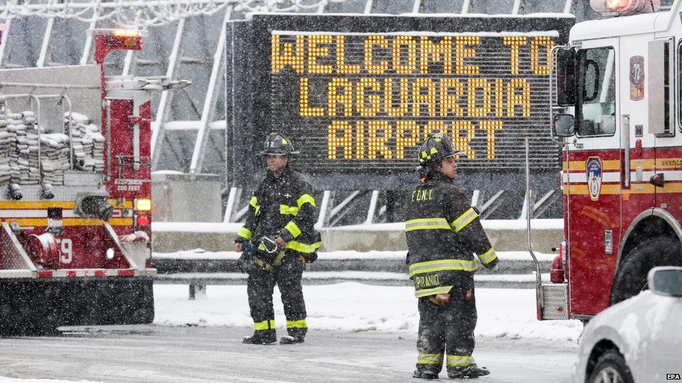 LaGuardia fire-fighters