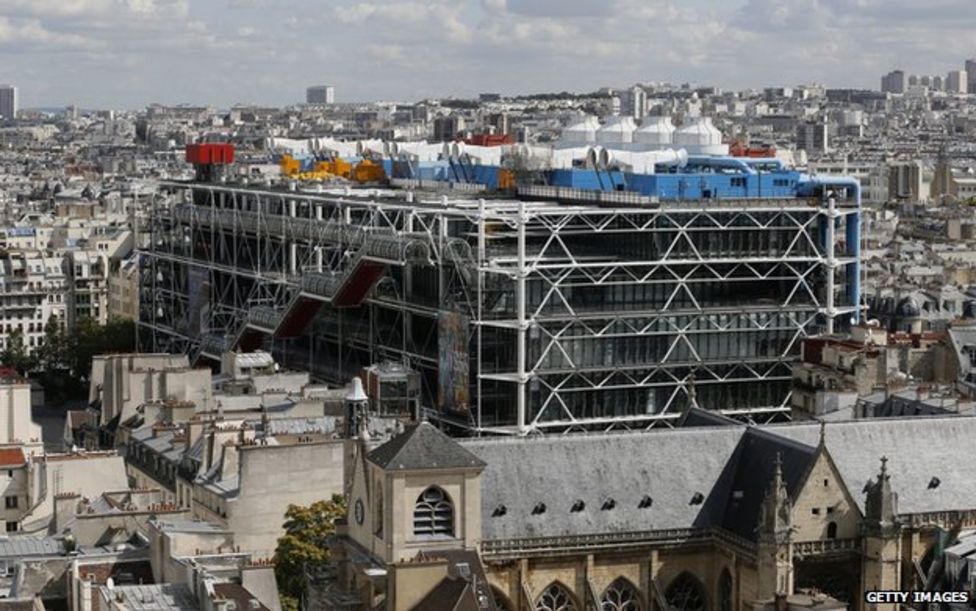 French nepotism row over Pompidou Centre job - BBC News