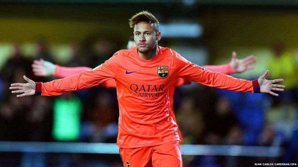 Barcelona's Brazilian striker Neymar