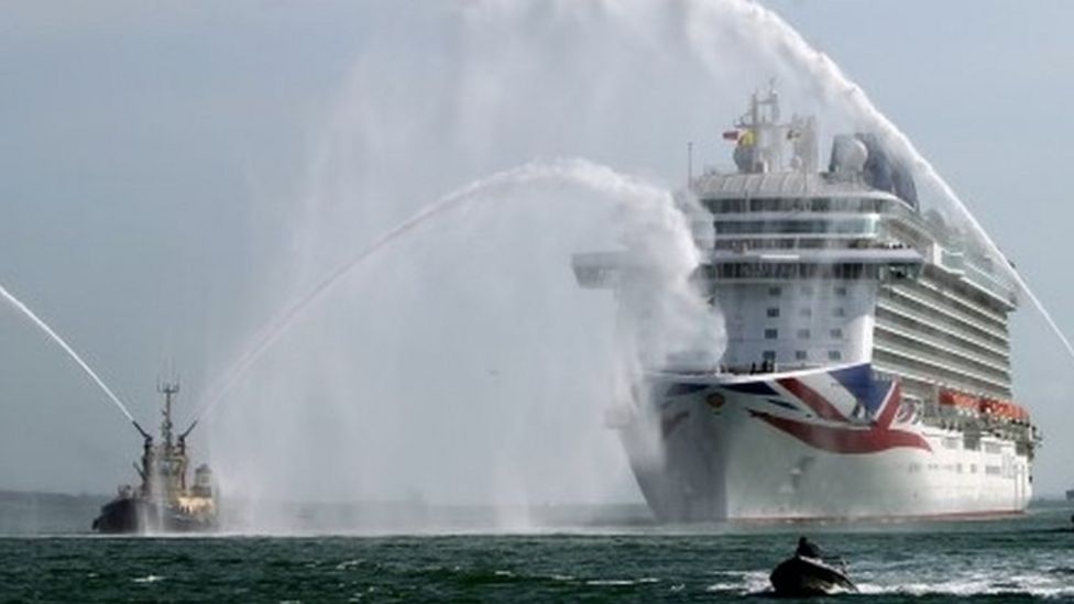 Cruise ship Britannia Queen names P&O luxury vessel BBC News