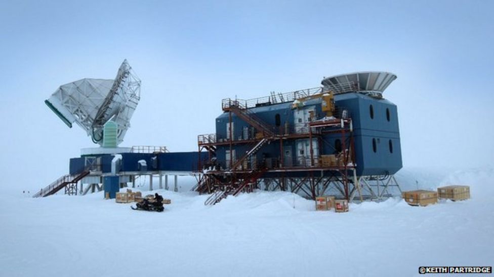 BICEP: From the South Pole to the beginning of time - BBC News