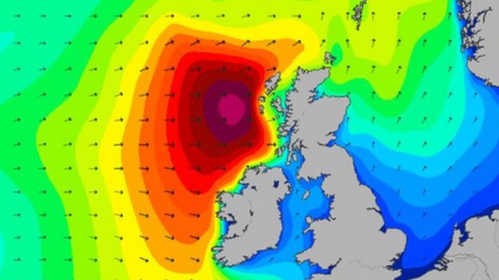 Met Office warns of more severe gales for Western Isles - BBC News