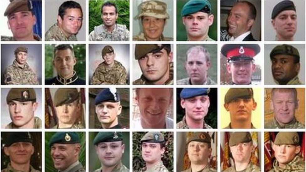 UK Military Deaths In Afghanistan BBC News