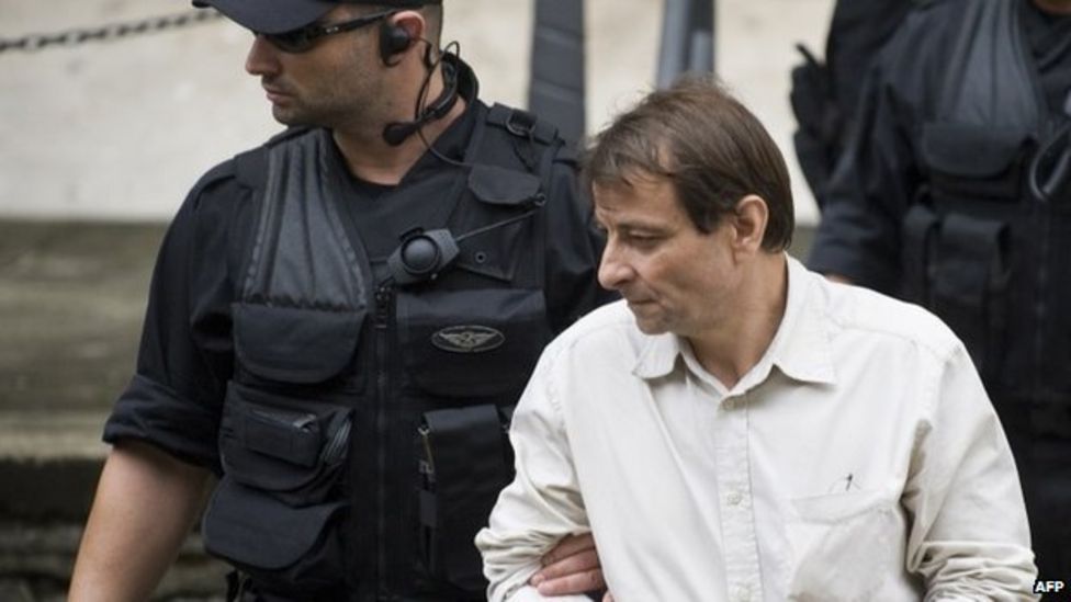 Brazil Arrests Fugitive Italian Writer Cesare Battisti Bbc News