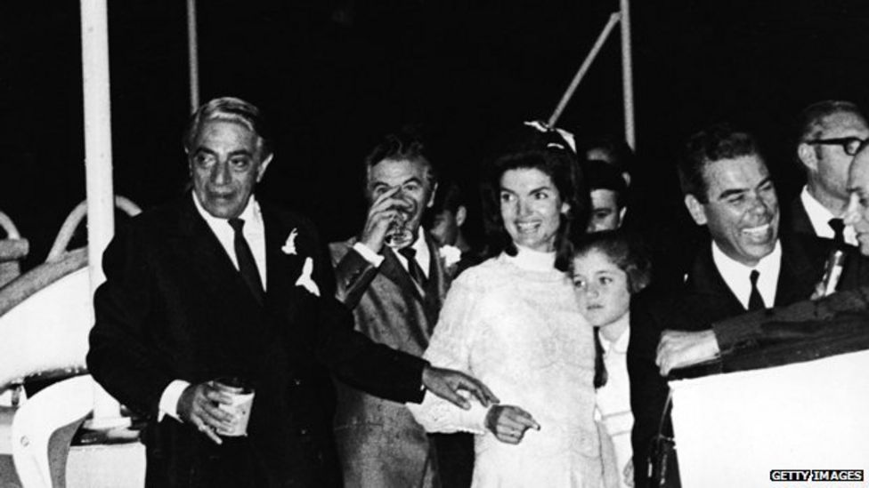 Catching Jackie with Aristotle Onassis - BBC News