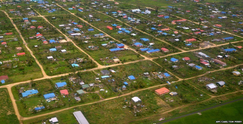 Vanuatu cyclone: Devastation mapped - BBC News