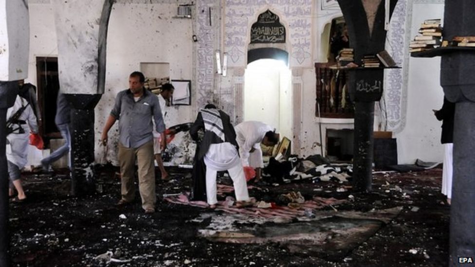 Yemen Crisis More Than 100 Die In Attacks On Sanaa Mosques Bbc News