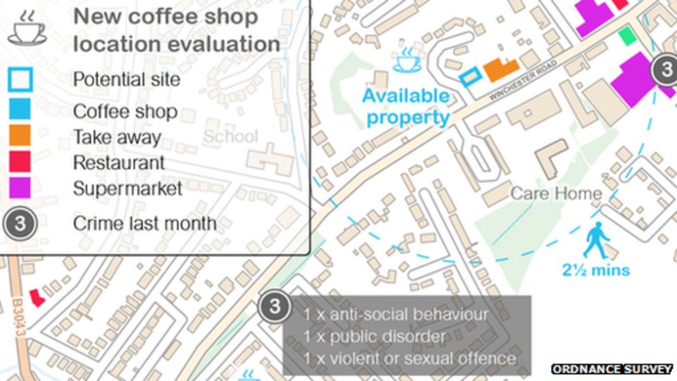 Ordnance Survey Releases Mapping Tool BBC News    81842615 Os Openmap Local 