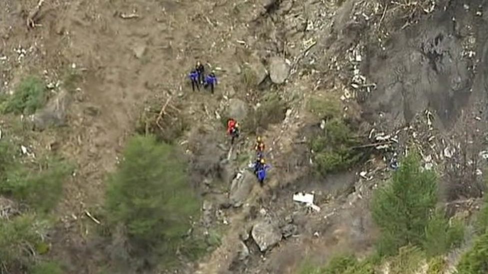 Germanwings plane 4U 9525 crashes in French Alps no survivors BBC News