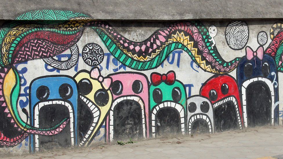 ArtLab, a group of artists from Kathmandu University's School of Art, are undoubtedly the most active on the streets.
