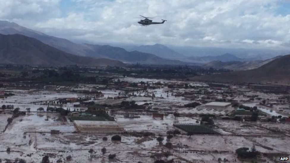 Chile floods death toll rises to 17 as cleanup begins BBC News