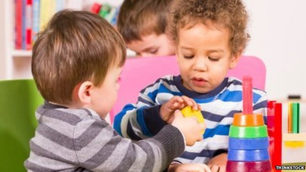 Free nursery places 'make no academic difference' BBC News