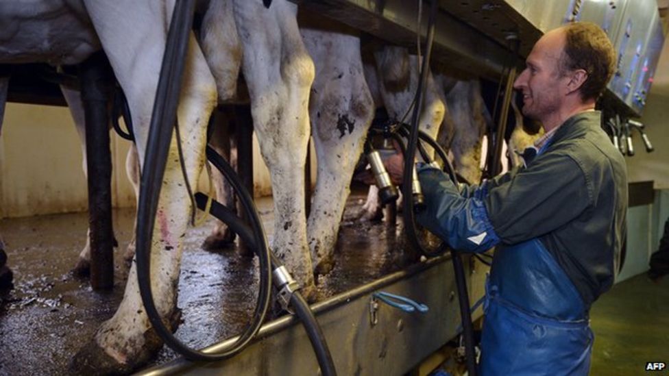 Brave new world for EU farmers as milk quotas scrapped - BBC News