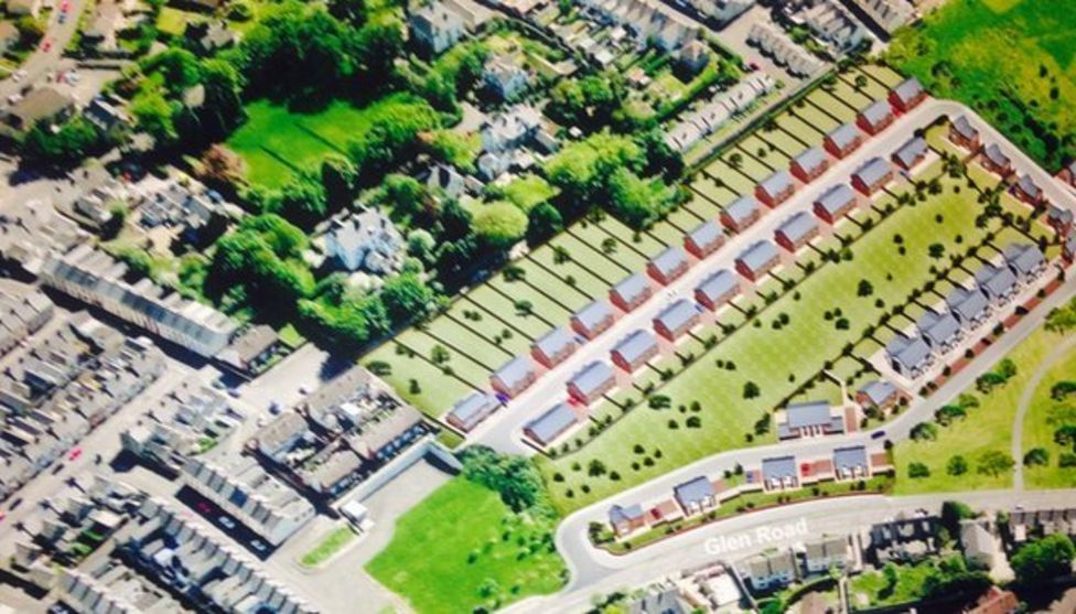 Derry Housing Some residents angry over Glen Road plans BBC News