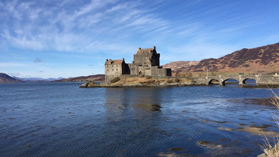 Neil King, from Edinburgh, enjoyed a three day trip to the Isle of Skye and pictured Eilean Donan castle.