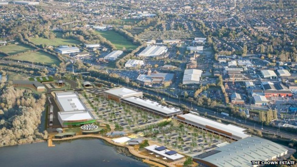 New owners for Rushden Lakes development land BBC News