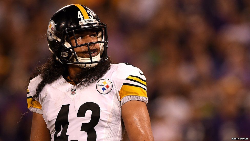 Troy Polamalu Pittsburgh Steelers Mitchell & Ness Retired Player