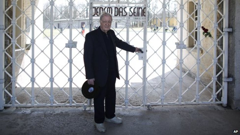 Buchenwald camp survivors mark 70 years since liberation BBC News