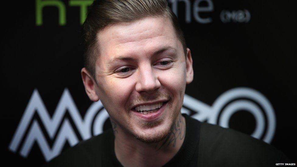 Professor Green is named patron of male suicide prevention charity