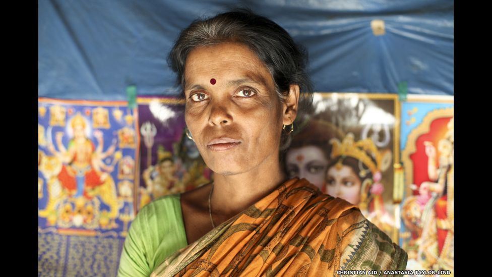 Laxmi Dhali, 44, Jharkhali, Basanti Island, West Bengal, India