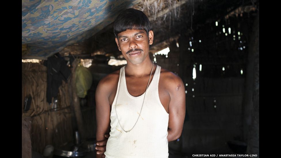 Avijit Dhali, 44, Jharkhali, Basanti Island, West Bengal, India