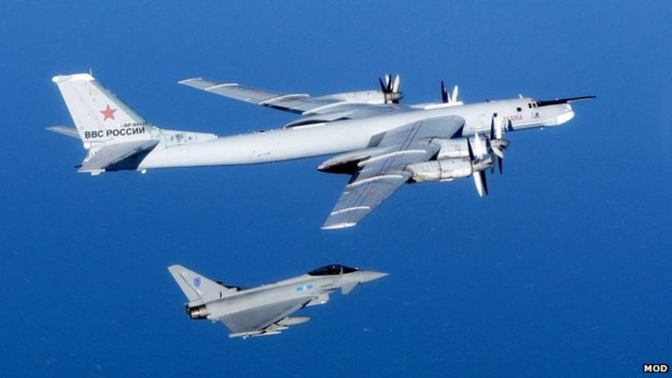 RAF Jets Intercept Russian Planes Near UK Airspace - BBC News