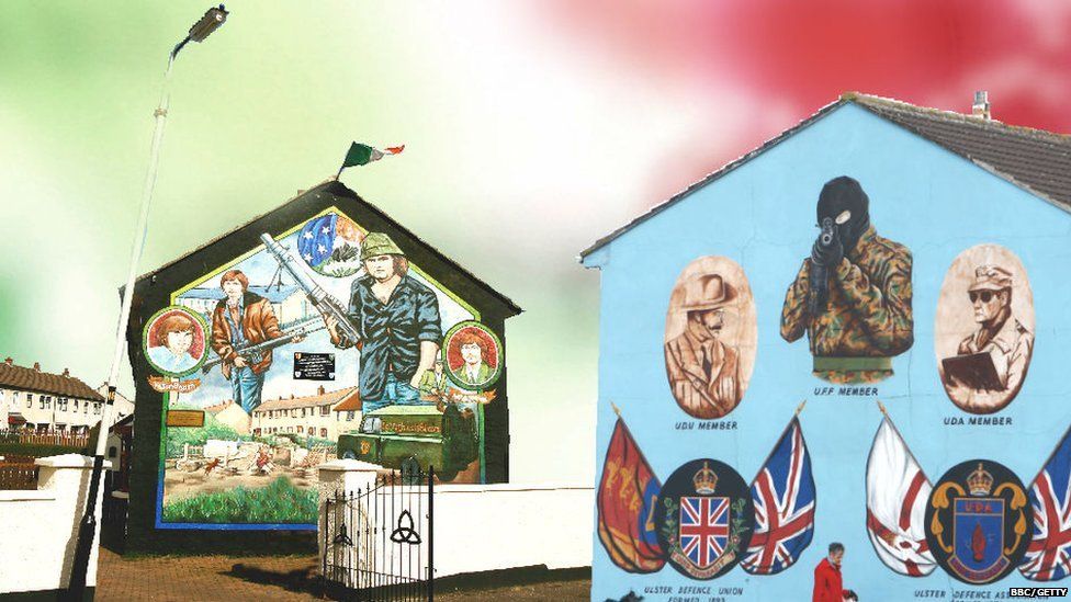 Northern Ireland sectarian murals