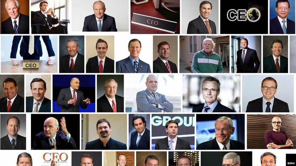 Images of male CEOs