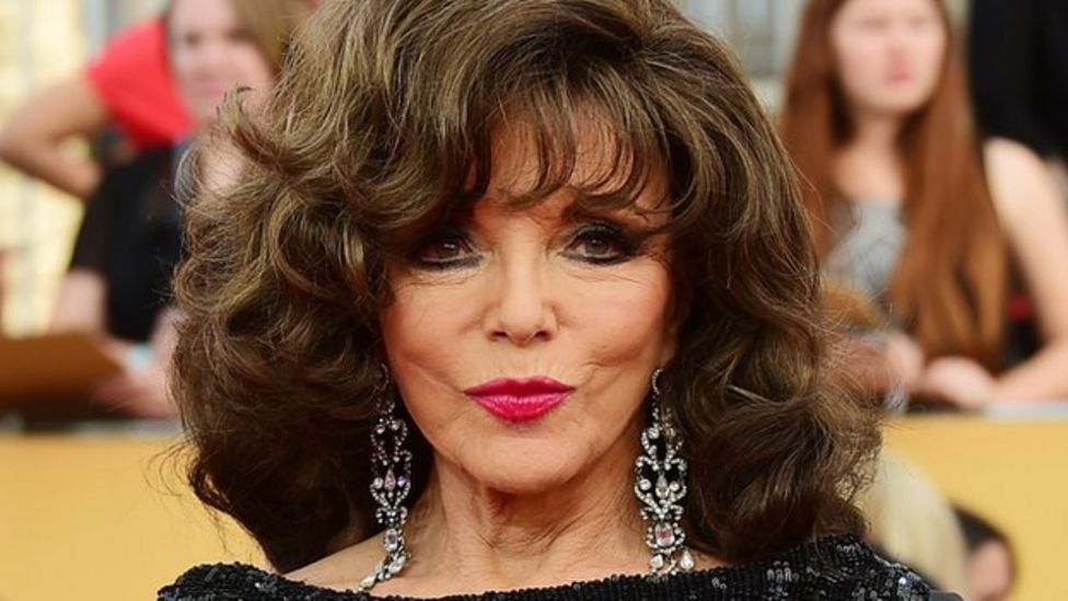 Joan Collins Actress Tweets To Say She Was Not Arrested Bbc News 