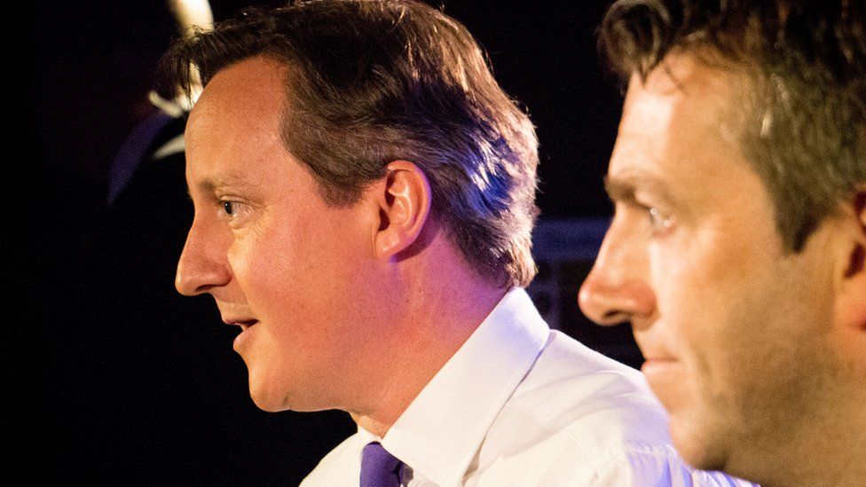 David Cameron and Chris Smith
