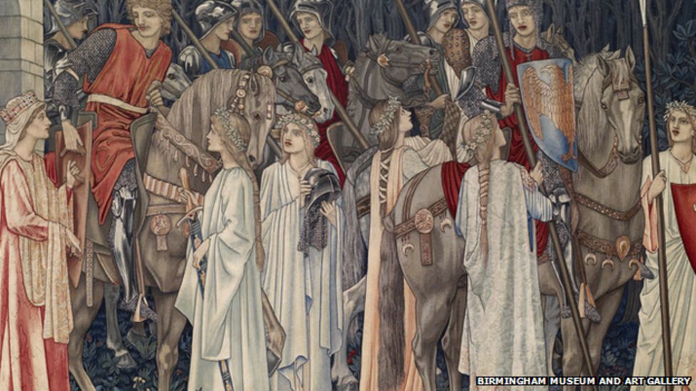 Warhol and the Holy Grail tapestries exhibited in Birmingham BBC News